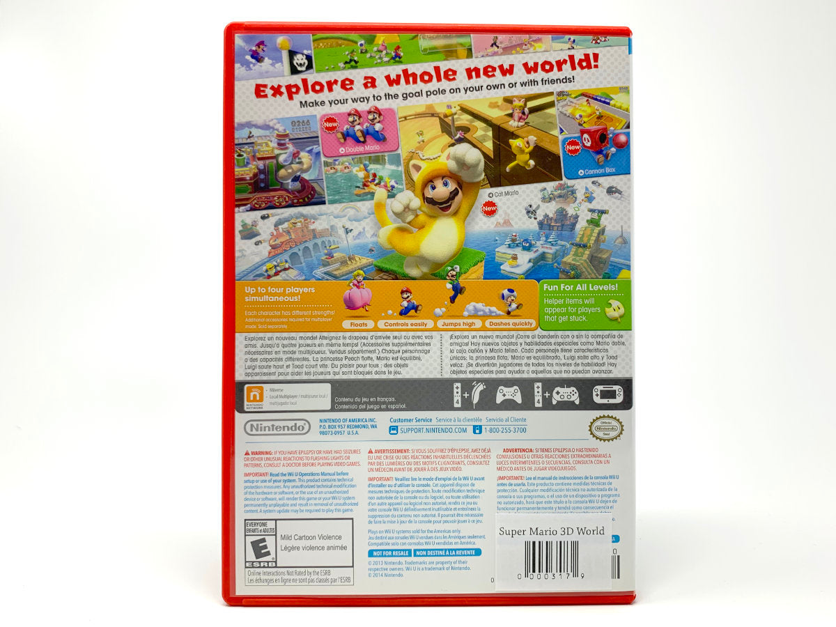 Super Mario 3D World • Nintendo Wii U