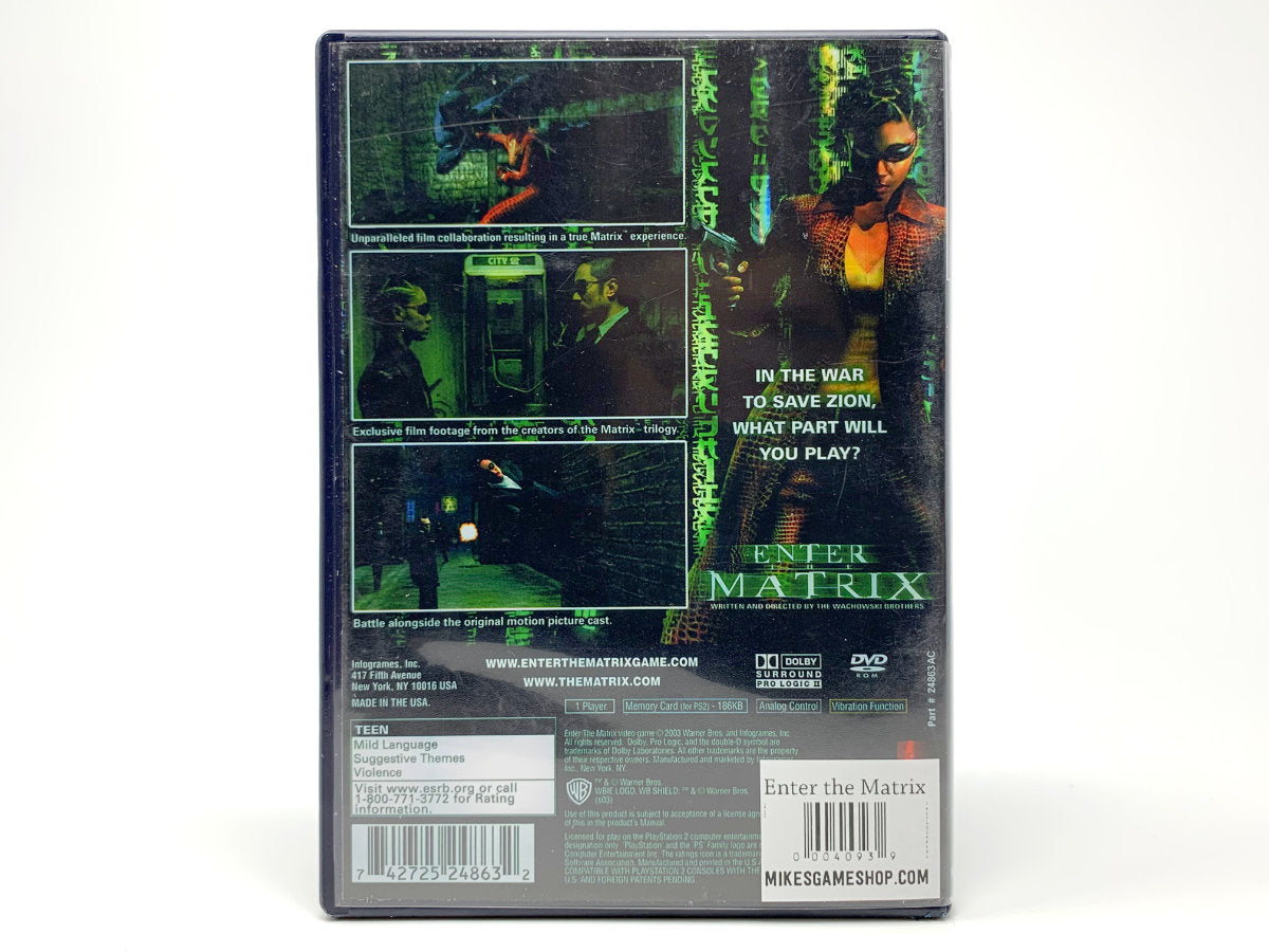 Enter the Matrix • Playstation 2