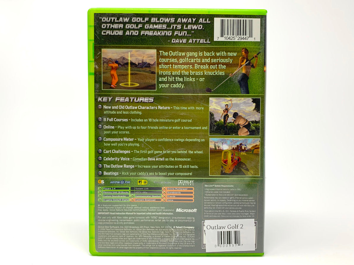 Outlaw Golf 2 • Xbox Original