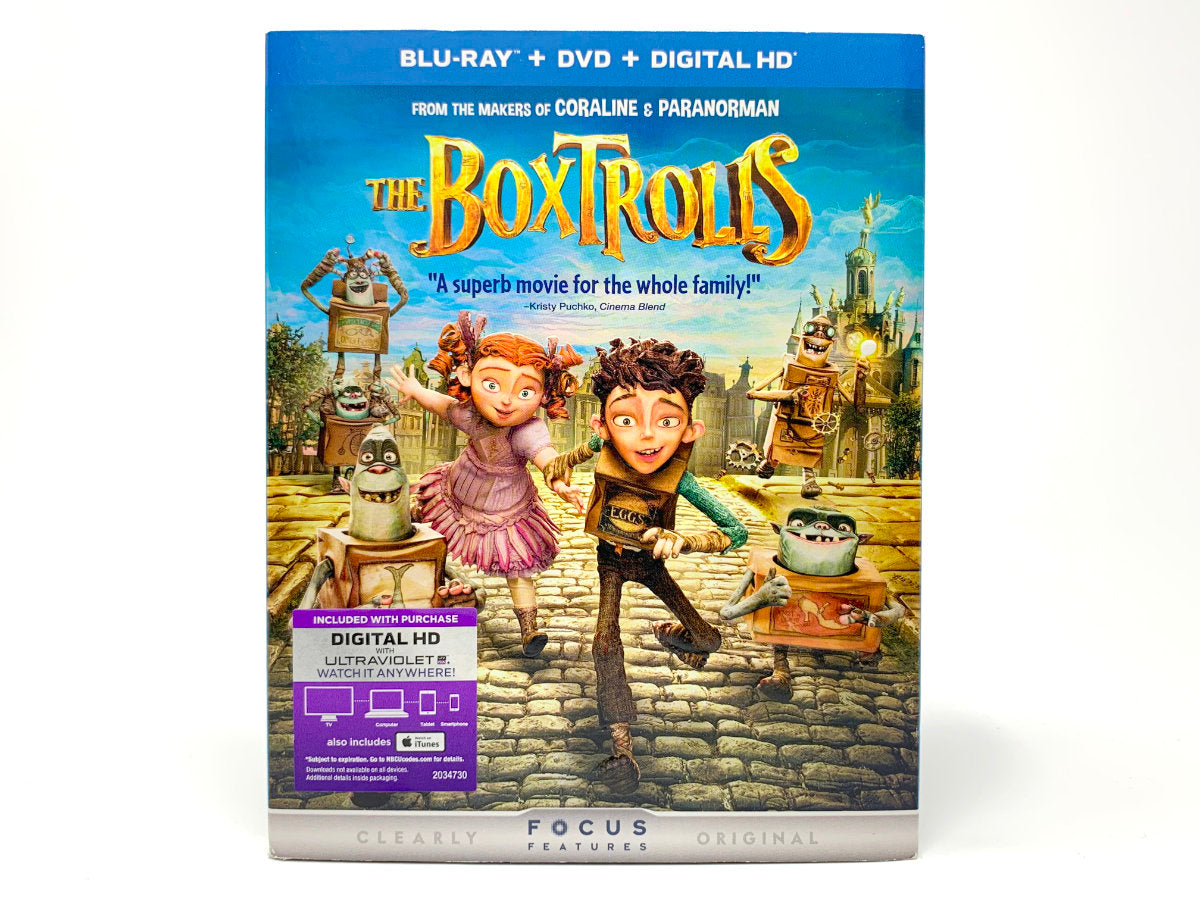 The Boxtrolls Blu ray Mikes Game Shop