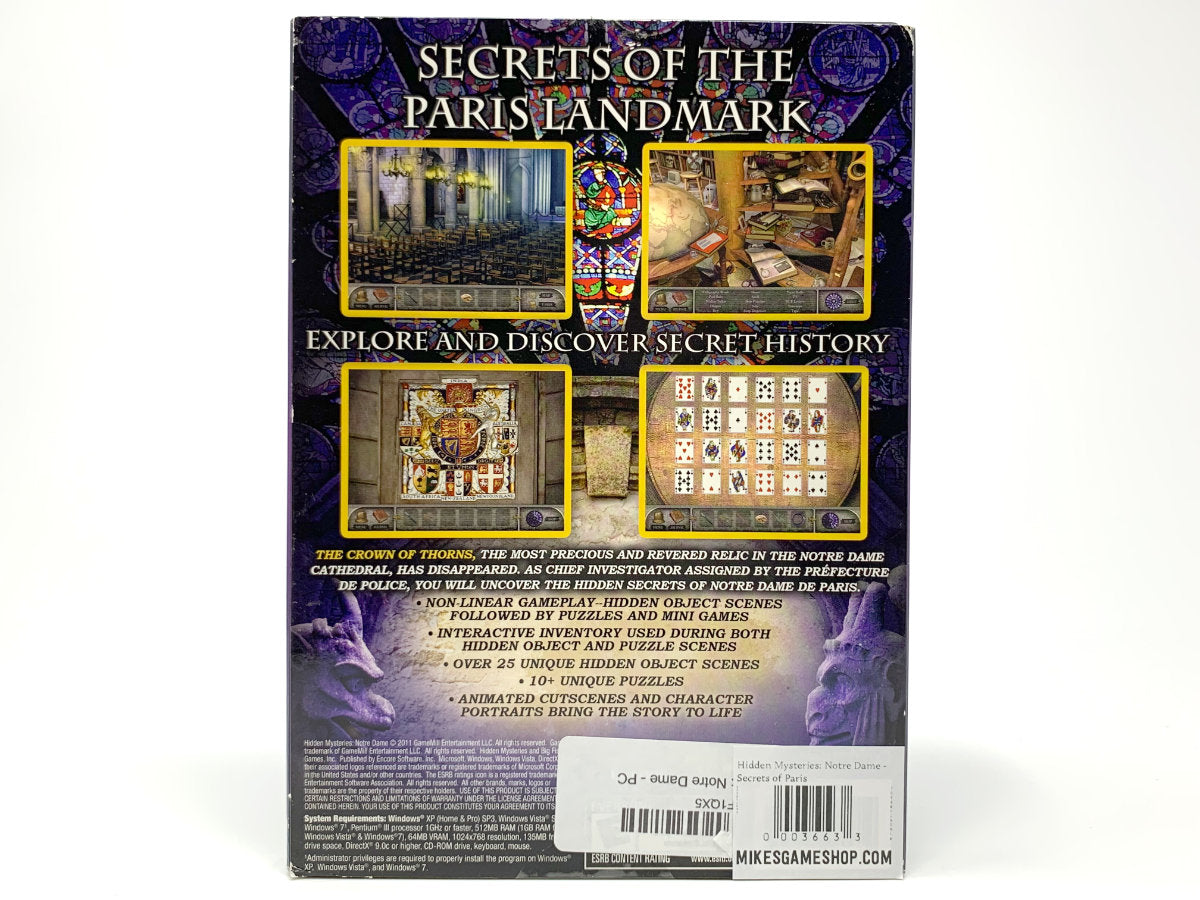 Hidden Mysteries: Notre Dame – Secrets of Paris • PC (Windows)
