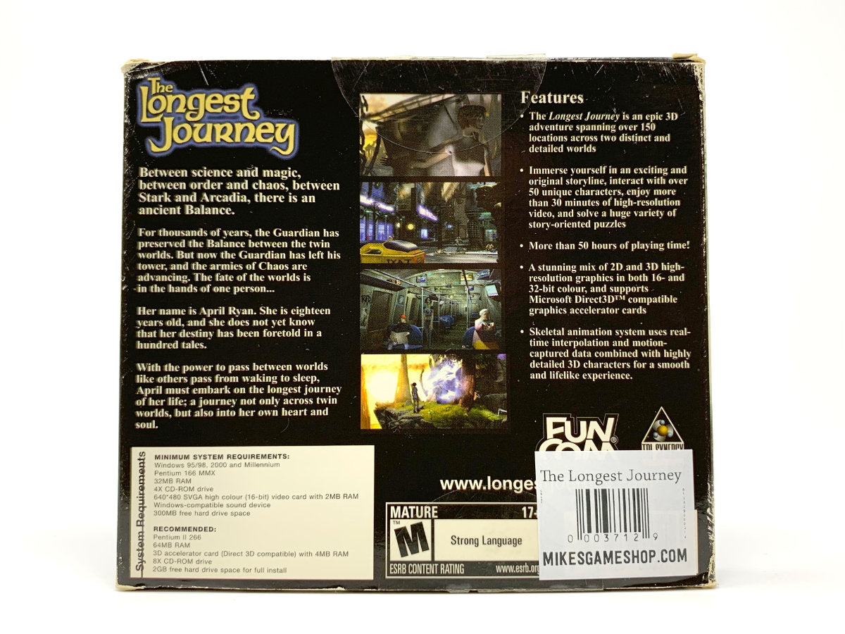 The Longest Journey • PC (Windows)