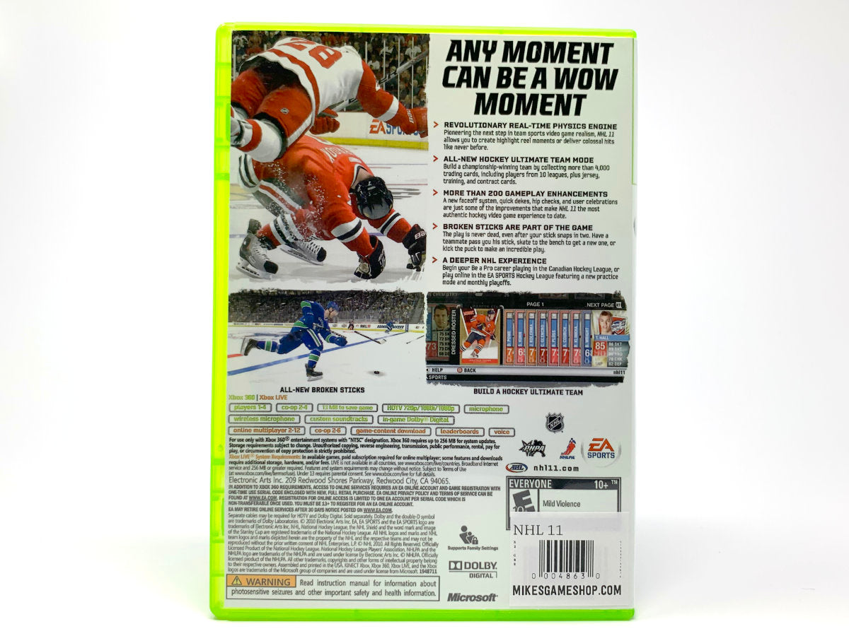 NHL 11 • Xbox 360