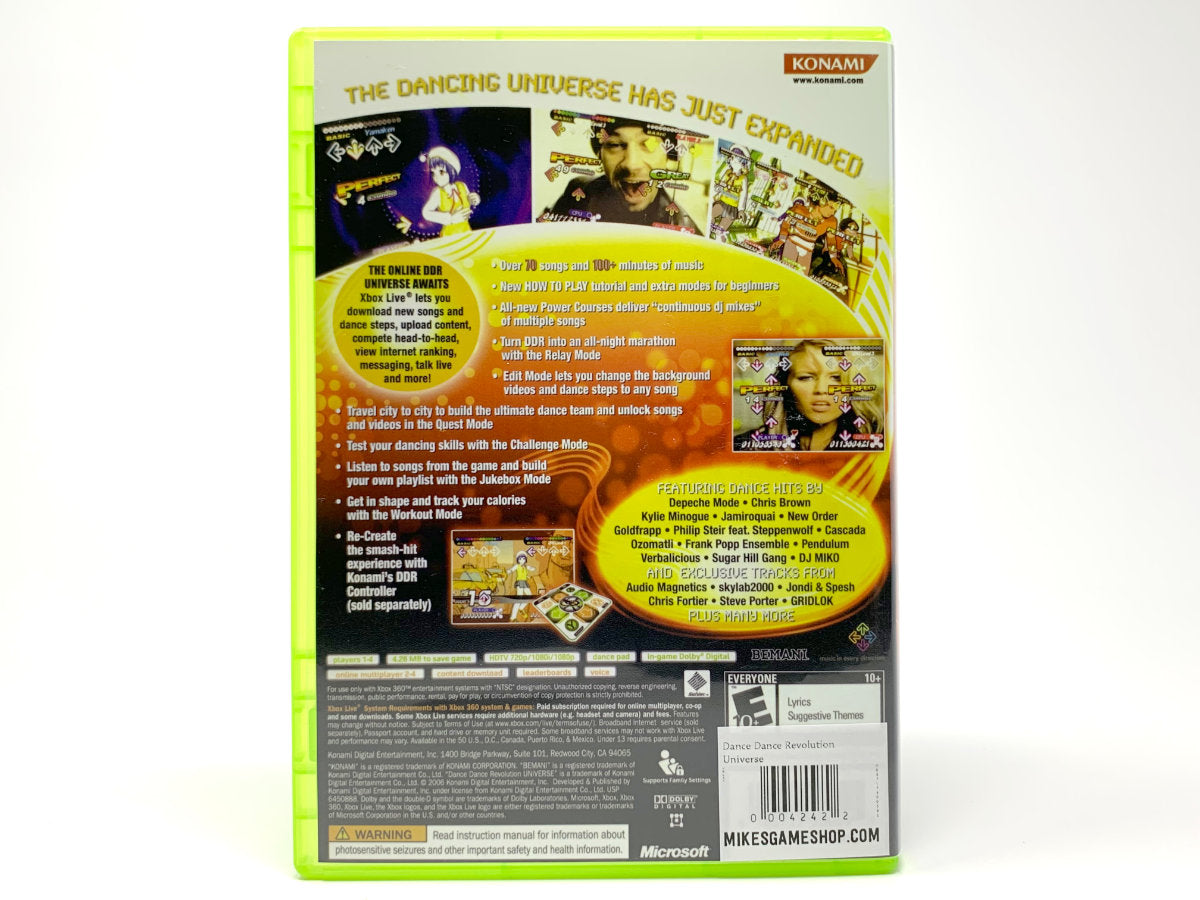 Dance Dance Revolution Universe • Xbox 360