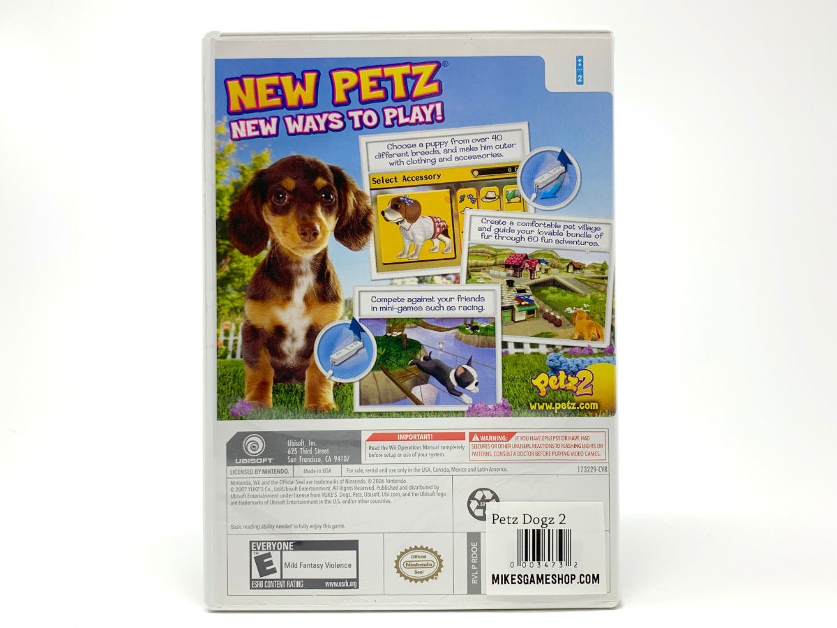 Petz Dogz 2 • Nintendo Wii