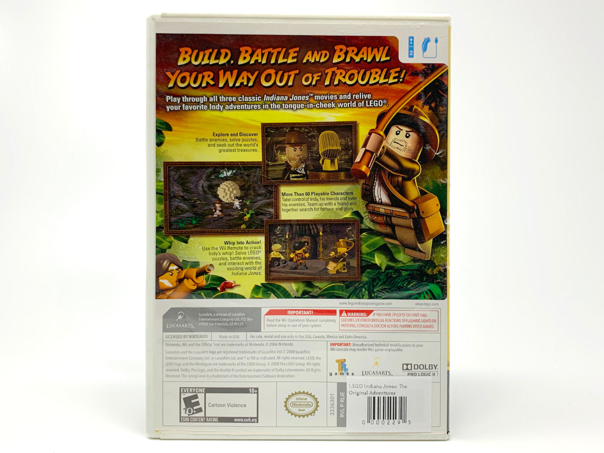 LEGO Indiana Jones: The Original Adventures • Nintendo Wii