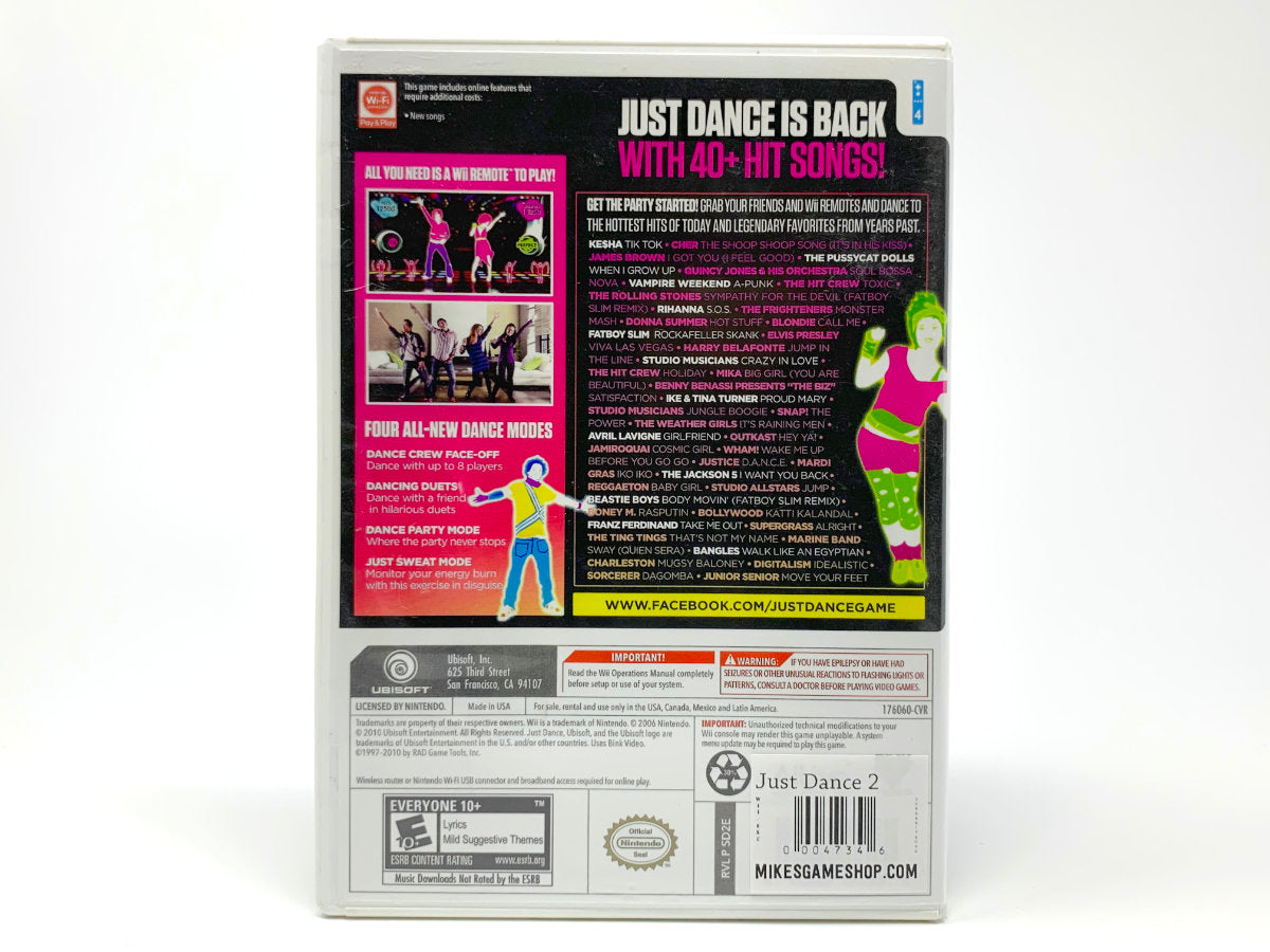 Just Dance 2 • Nintendo Wii