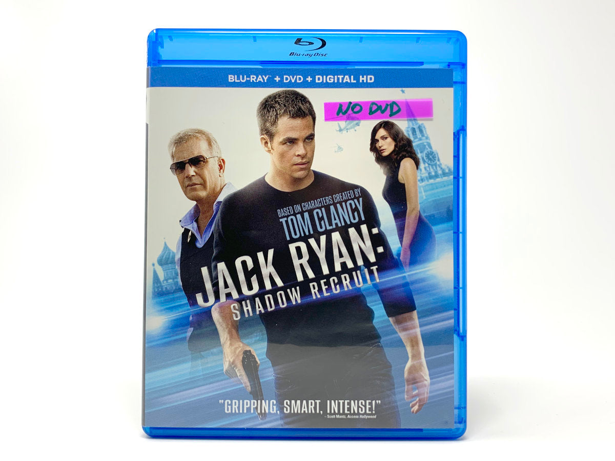 Jack Ryan: Shadow Recruit • Blu-ray (Blu-ray Only)