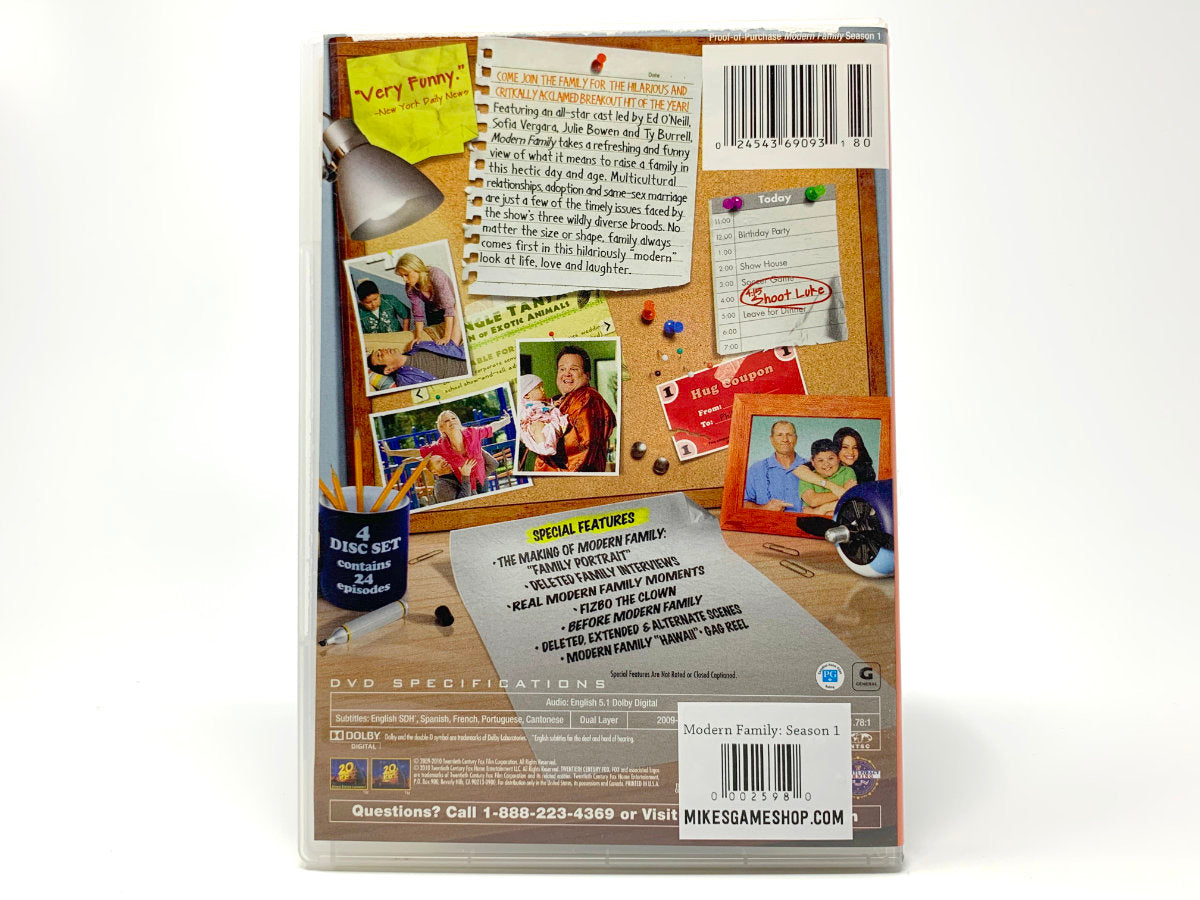 Modern Family: Season 1 • DVD