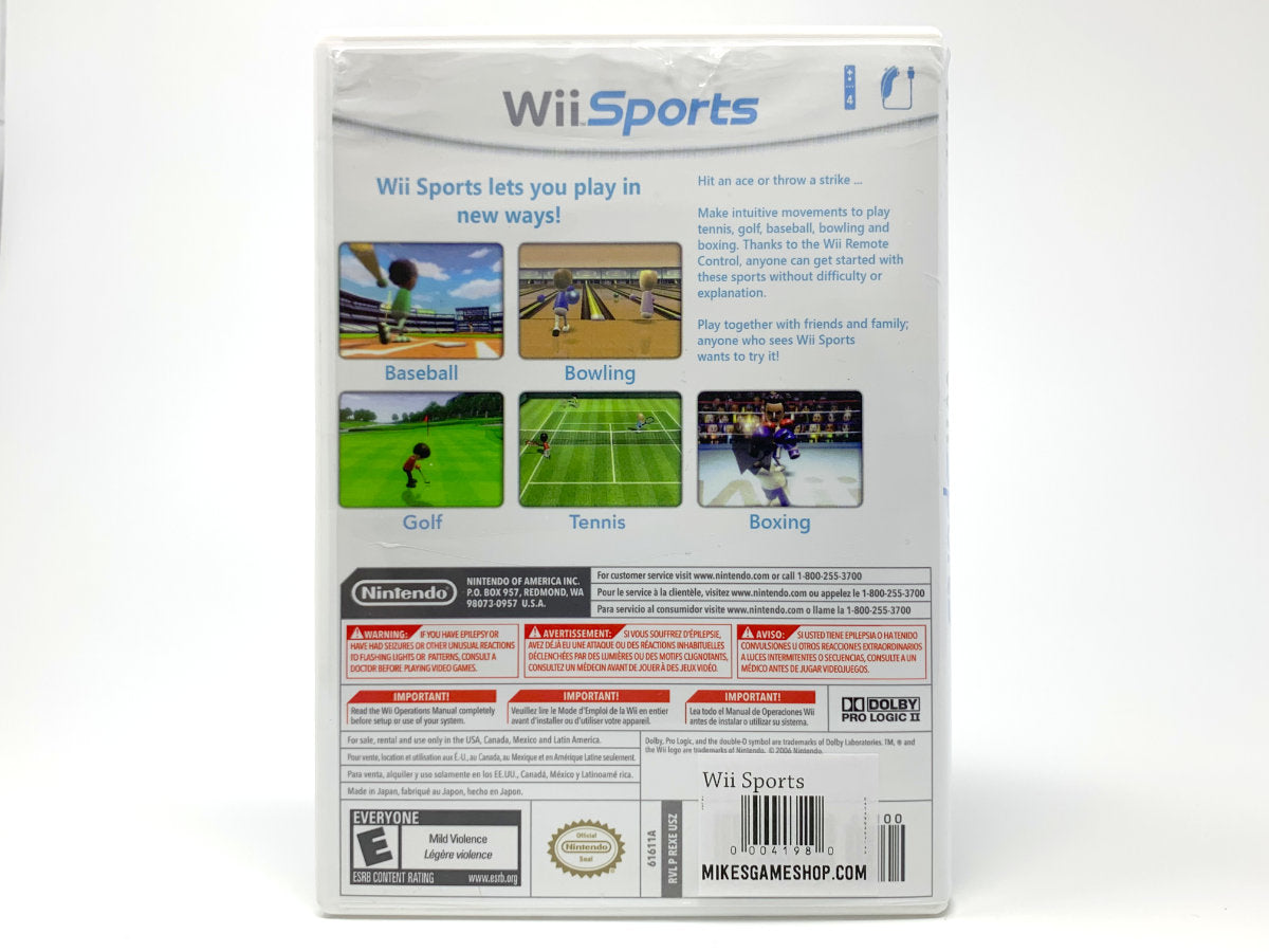 Wii Sports • Nintendo Wii