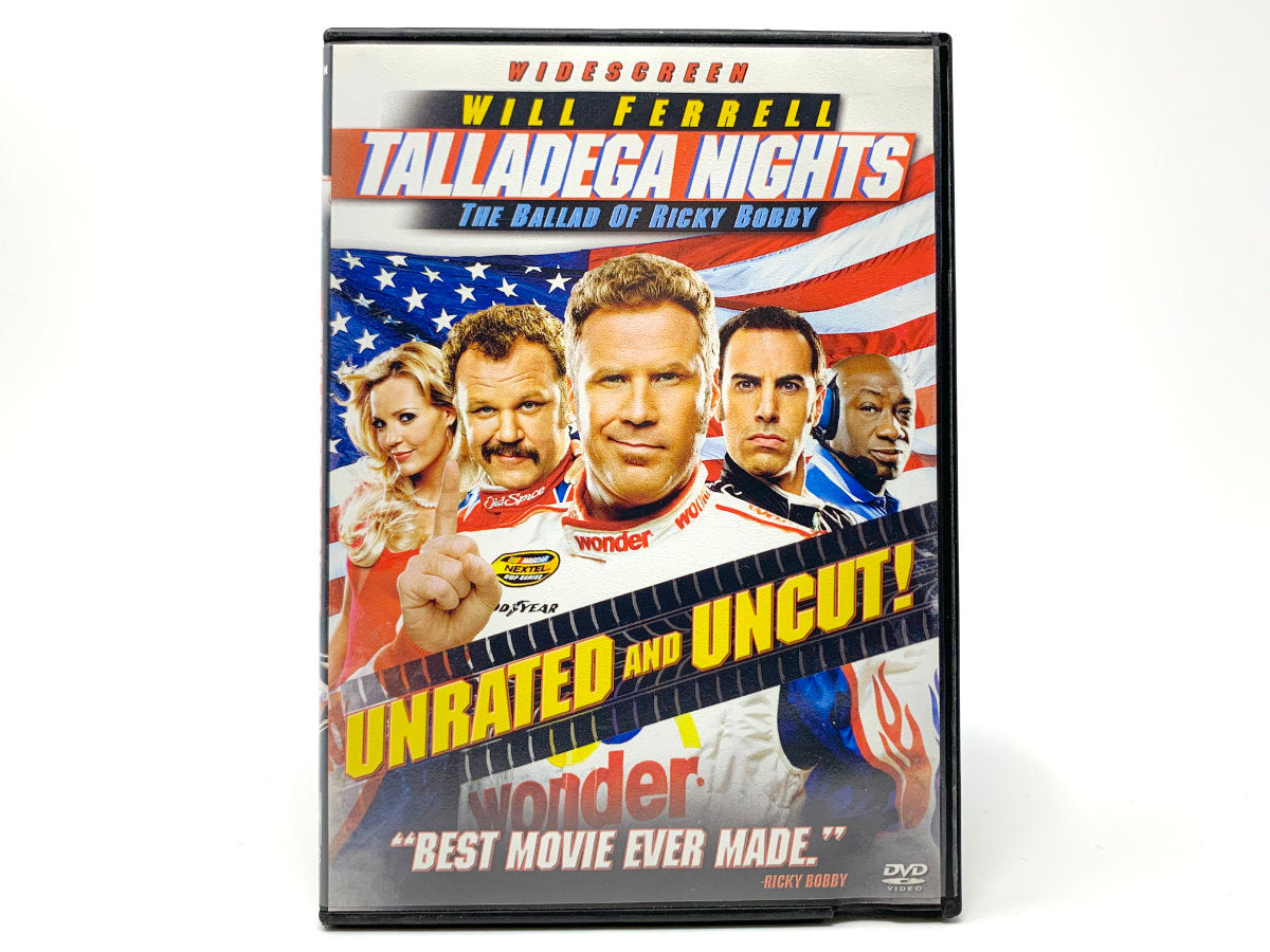 Talladega Nights: The Ballad of Ricky Bobby – Unrated & Uncut • DVD