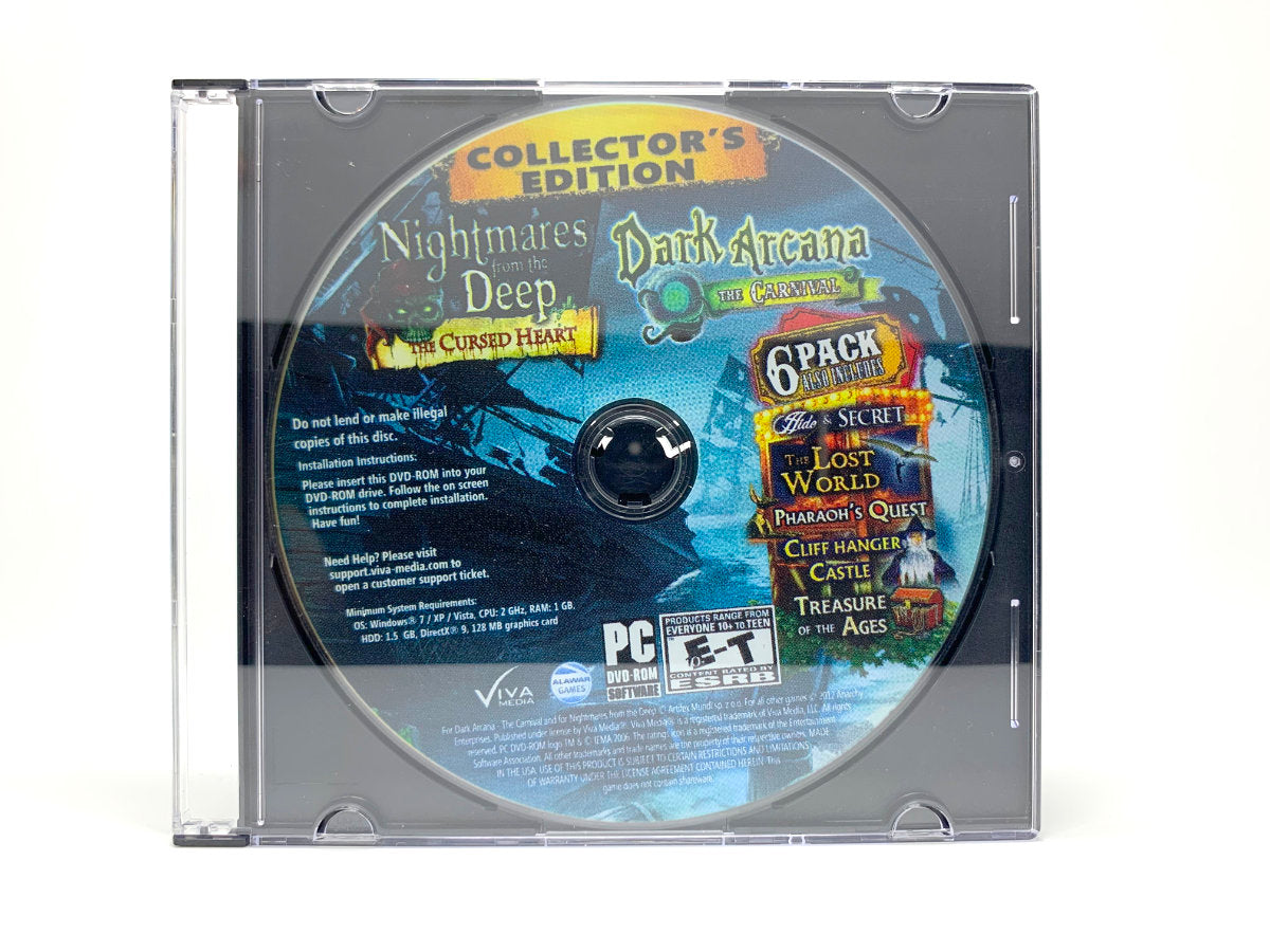Nightmares from the Deep: The Cursed Heart / Dark Arcana: The Carnival – Collector's Edition *2 Games in 1* • PC (Windows)