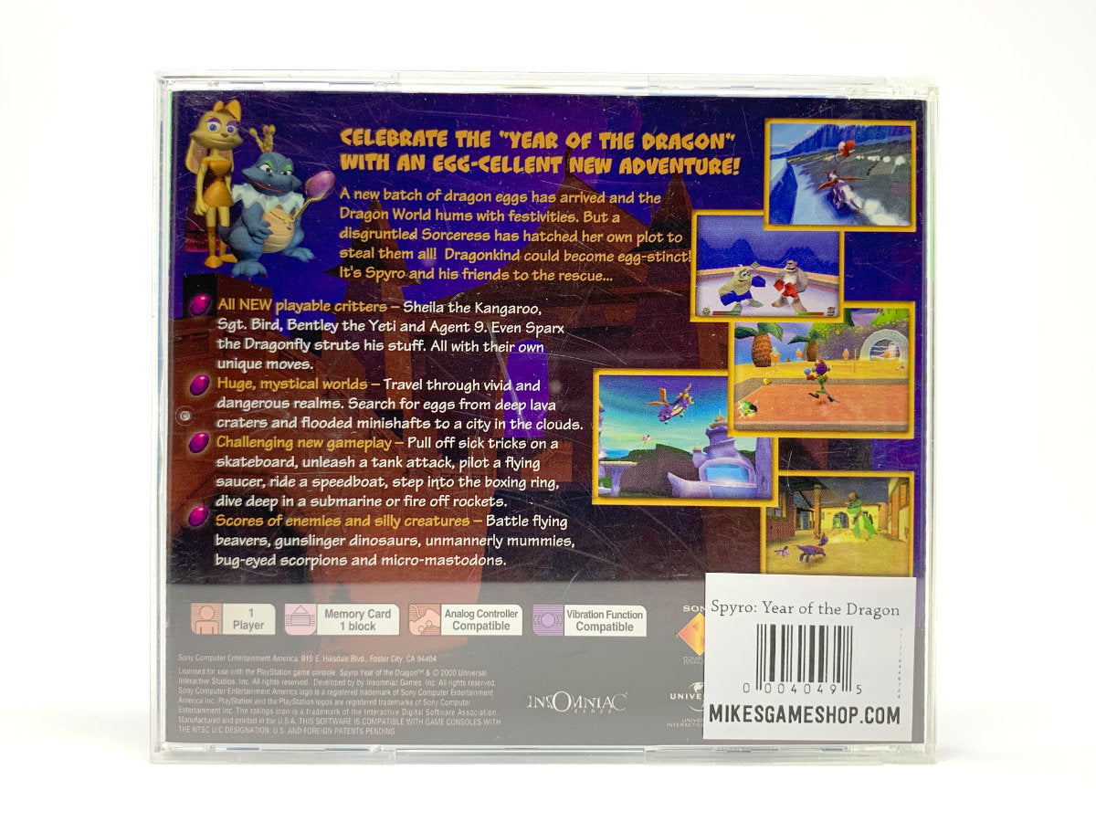 Spyro: Year of the Dragon – Greatest Hits • Playstation 1