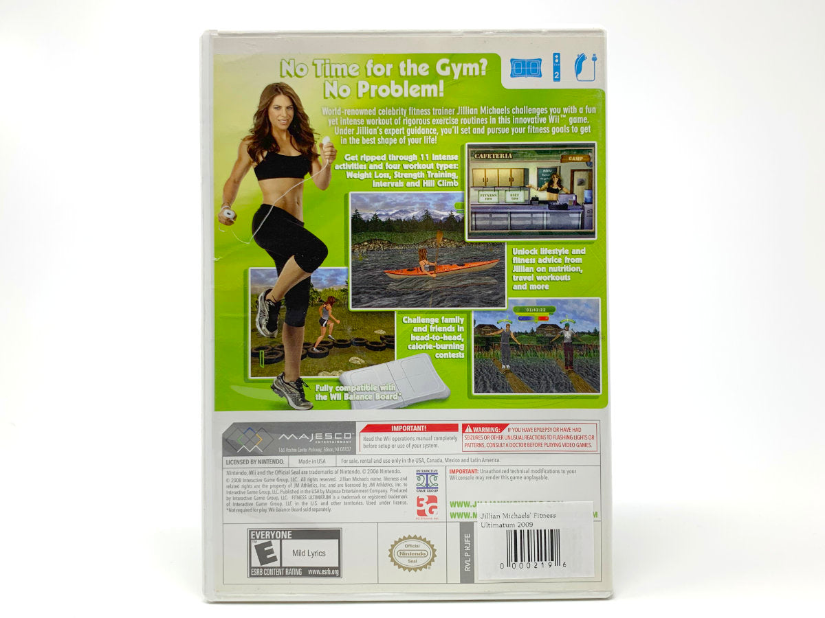 Jillian Michaels' Fitness Ultimatum 2009 • Nintendo Wii