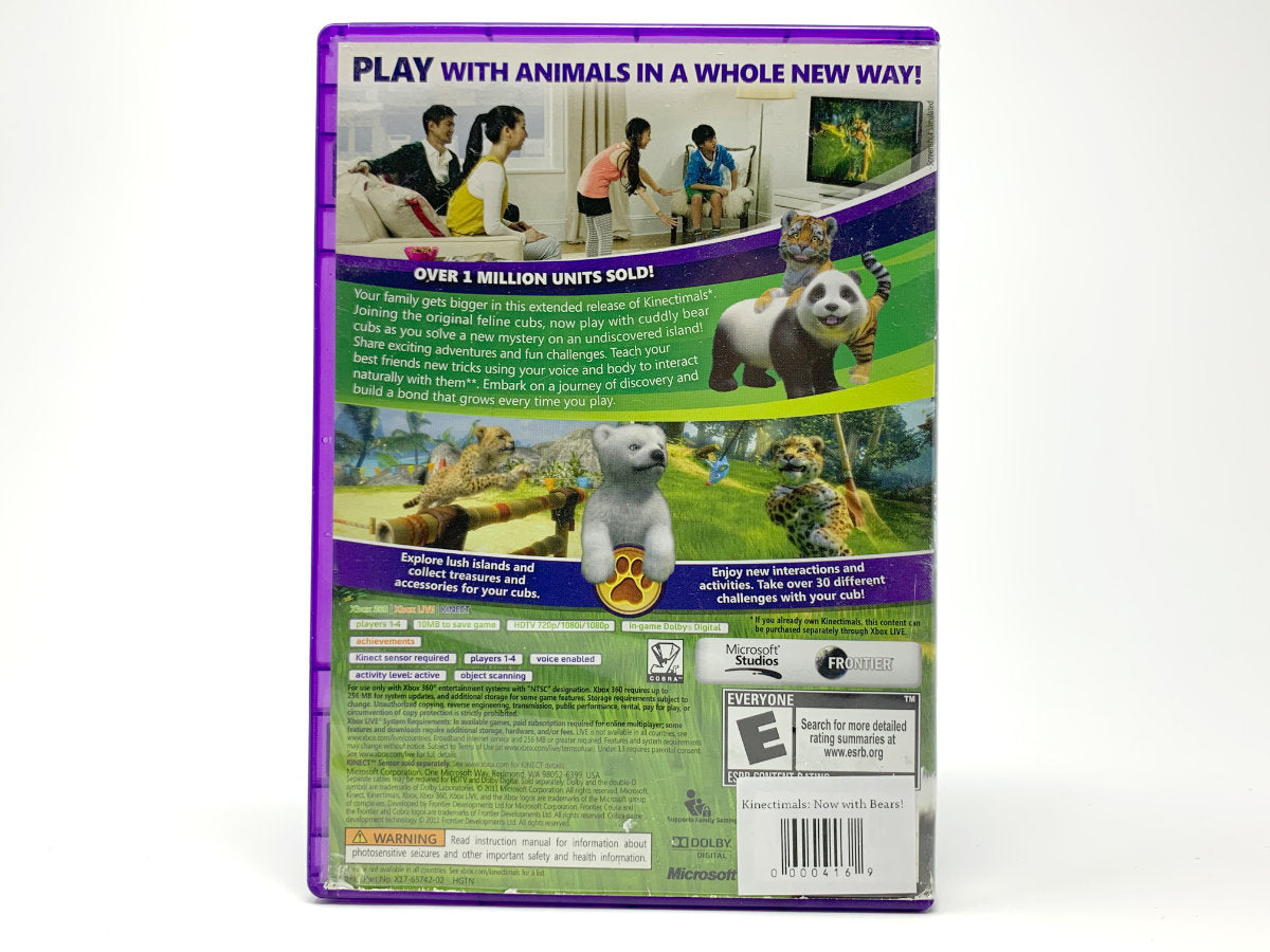 Kinectimals: Now with Bears! • Xbox 360