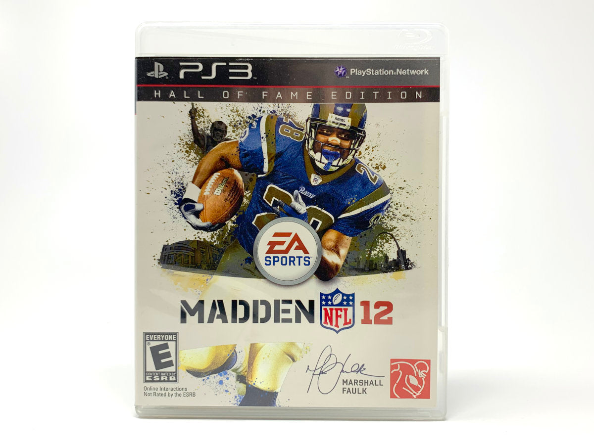 PS3 Madden NFL 12 Hall of Fame Edition