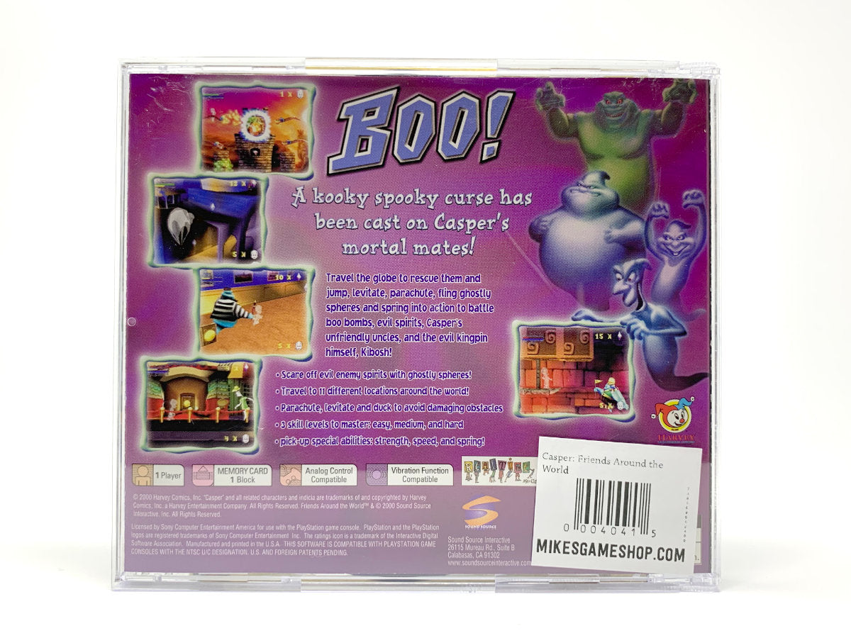 Casper: Friends Around the World • Playstation 1