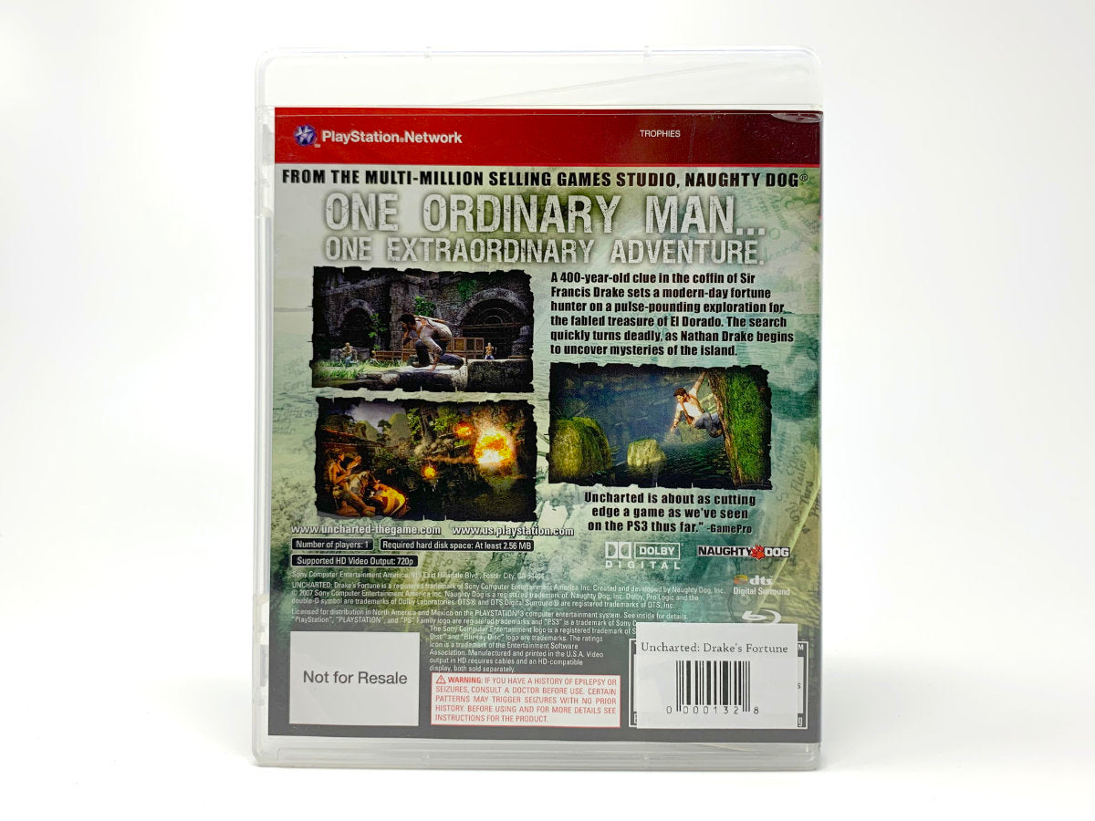 Uncharted: Drake's Fortune • Playstation 3