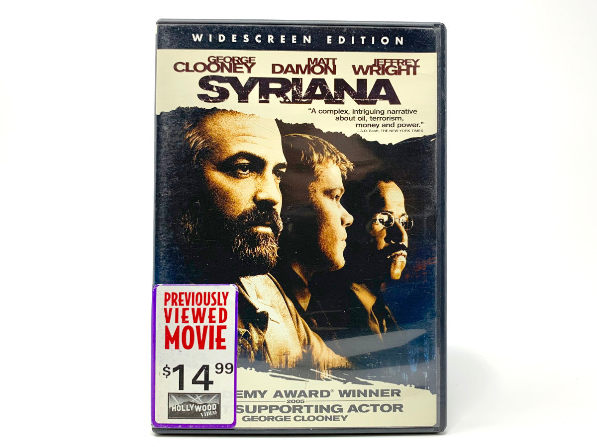 Syriana – Widescreen • DVD