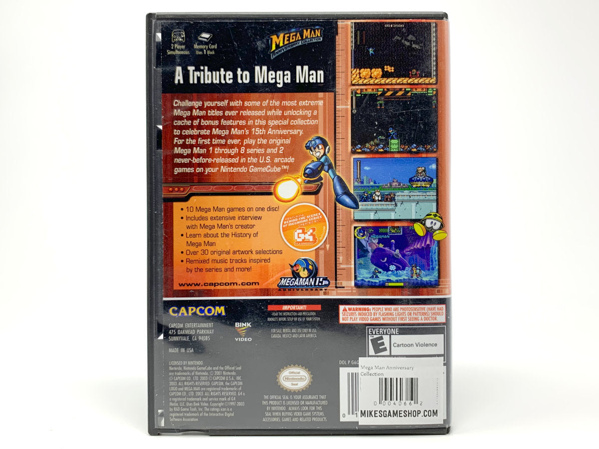 Mega Man Anniversary Collection • Nintendo Gamecube