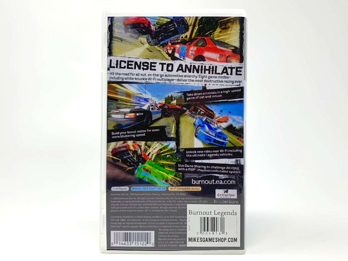 Burnout Legends • PSP (See Notes)