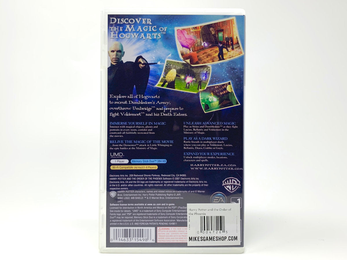 Harry Potter and the Order of the Phoenix • PSP