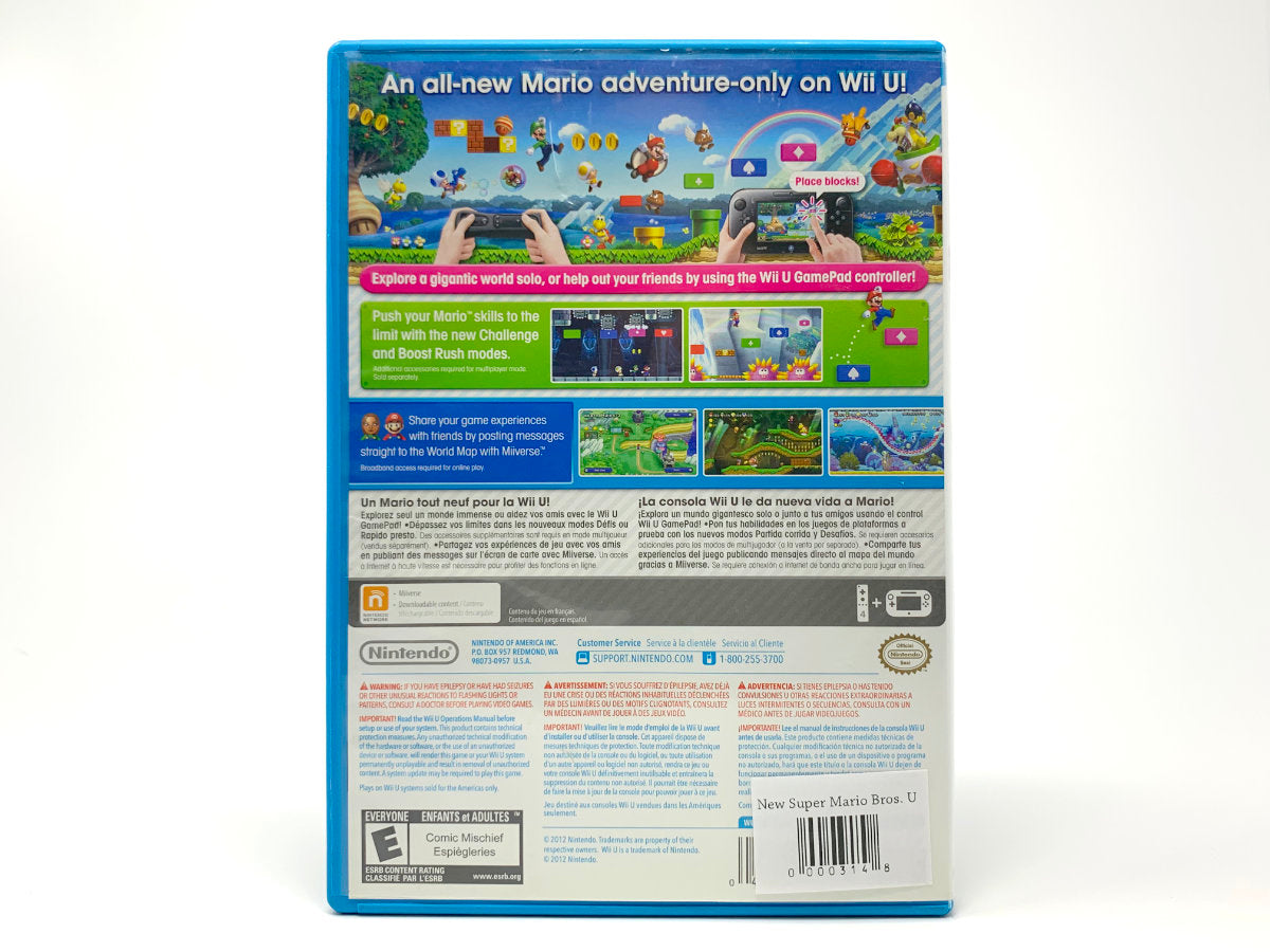 New Super Mario Bros. U • Nintendo Wii U