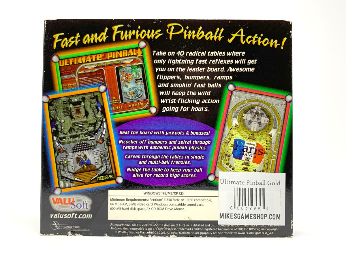 Ultimate Pinball Gold • PC (Windows)