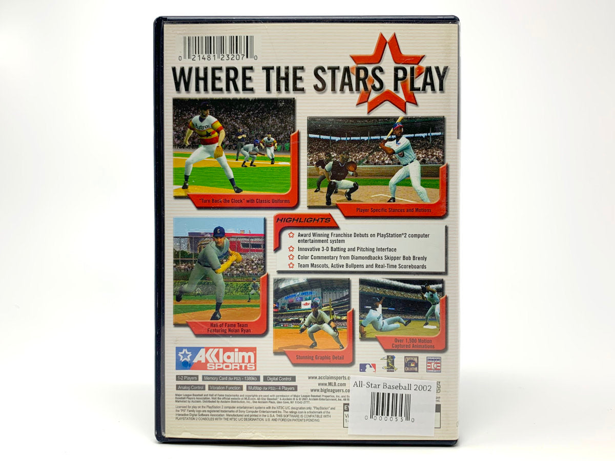 All-Star Baseball 2002 • Playstation 2