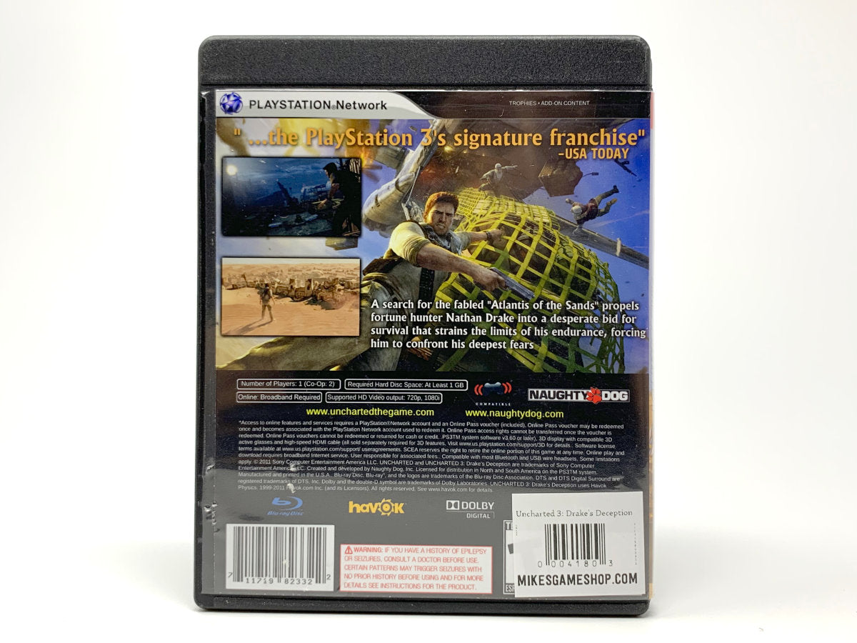 Uncharted 3: Drake's Deception • Playstation 3