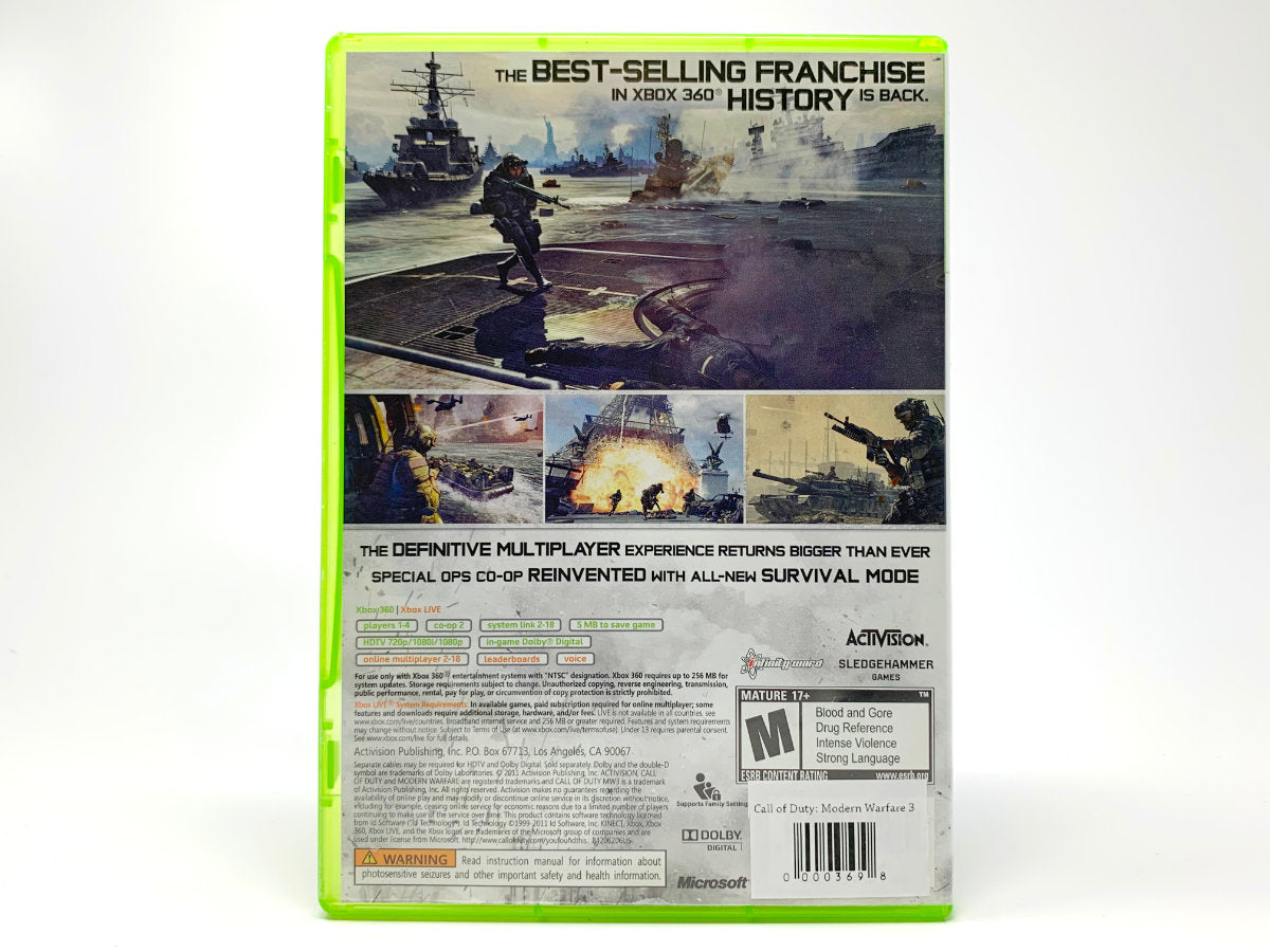 Call of Duty: Modern Warfare 3 • Xbox 360