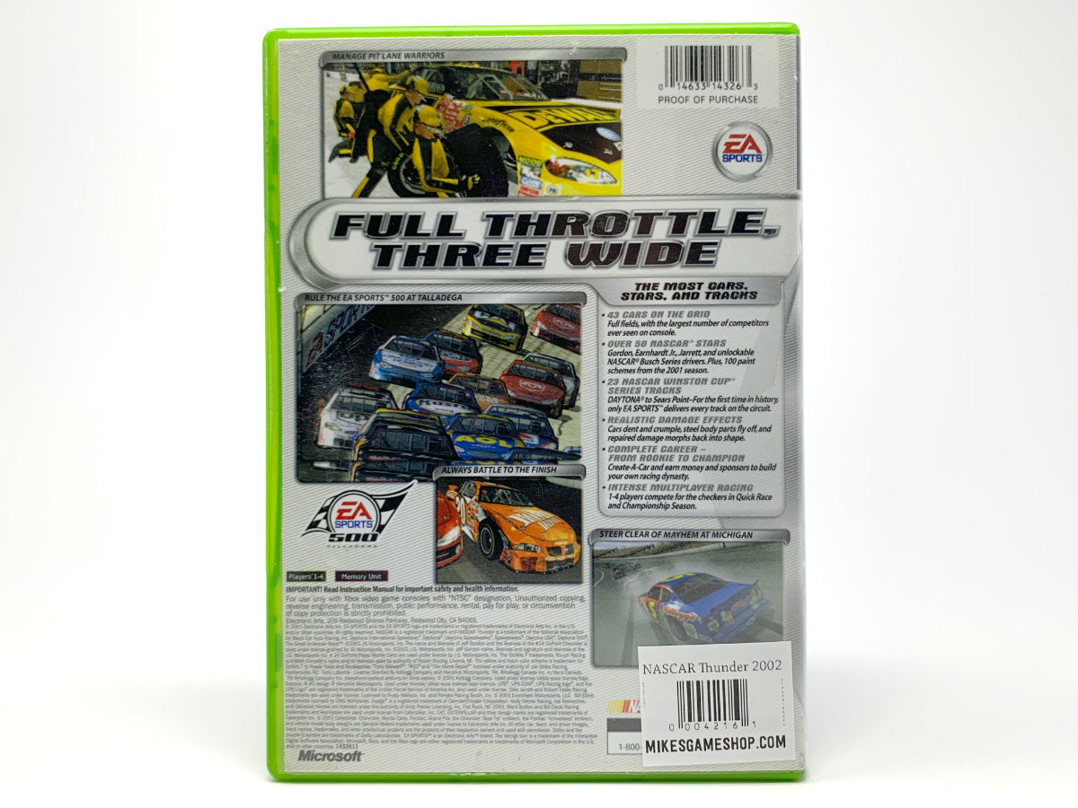 NASCAR Thunder 2002 • Xbox Original