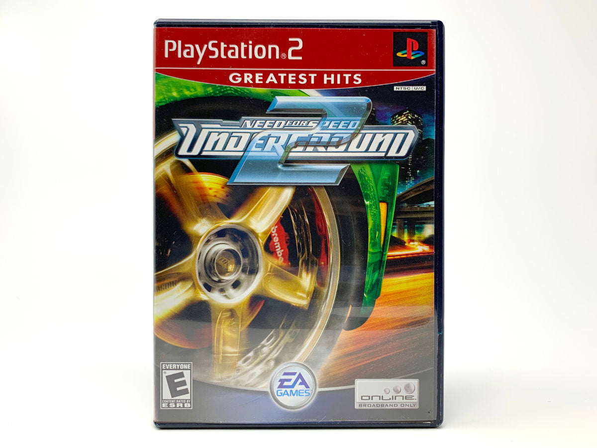 NEED FOR SPEED 2 - UNDERGROUND  GREATEST HITS  PLAYSTATION 2 ( 2004/2005)  PS2