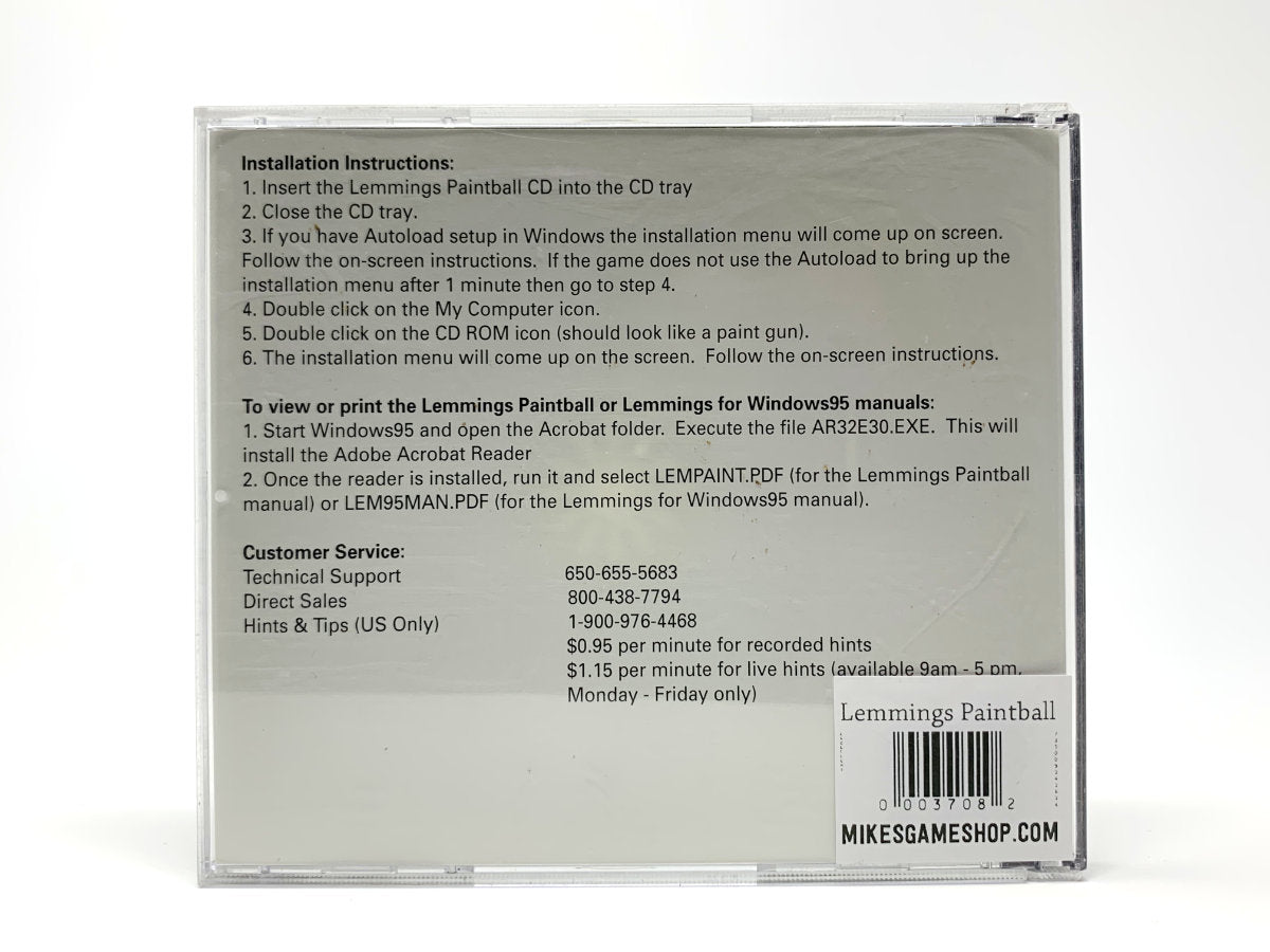 Lemmings Paintball • PC (Windows)