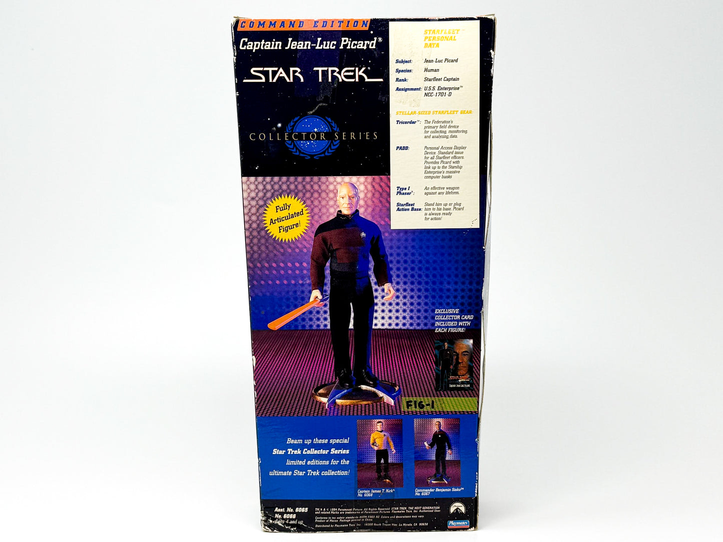 Star Trek Captain Jean-Luc Picard Command Edition Collector Series Figure