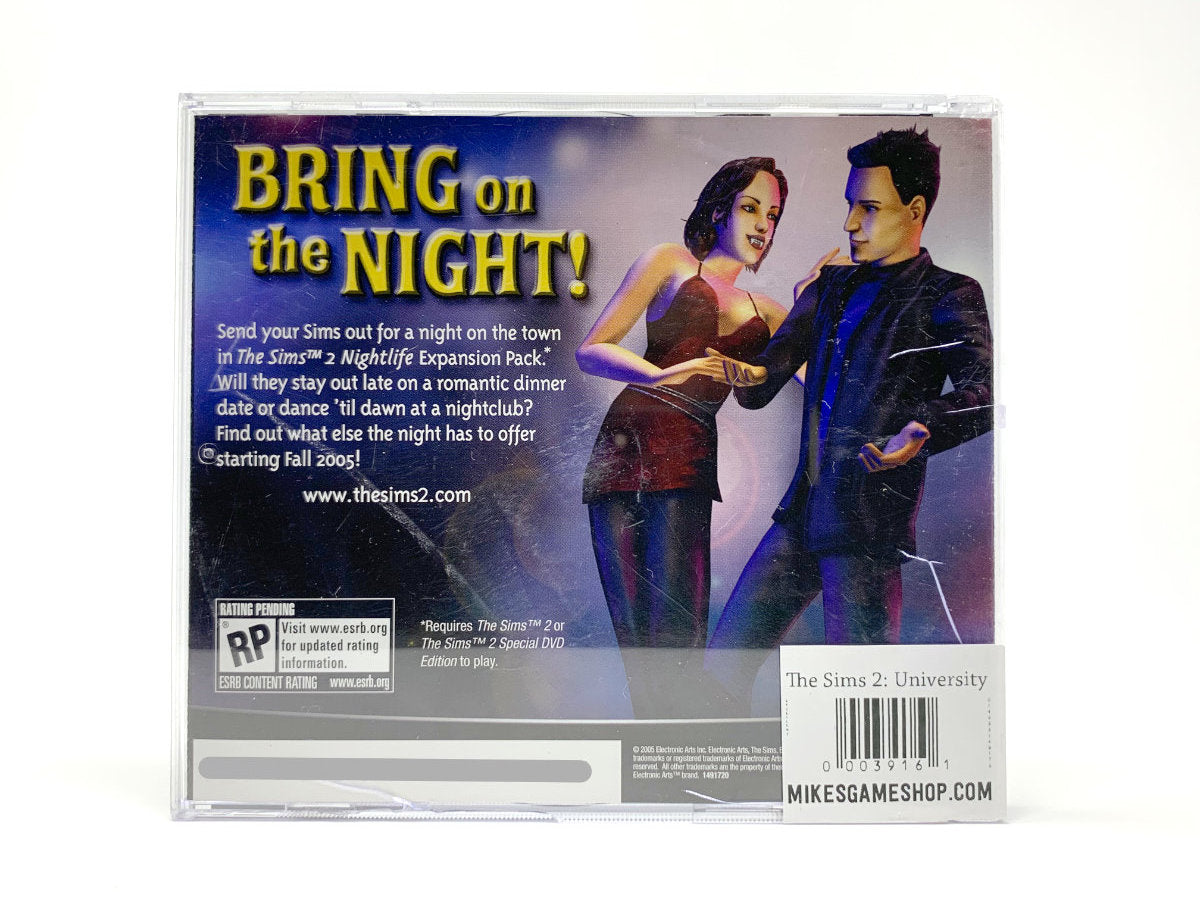 The Sims 2: University Expansion Pack • PC (Windows)