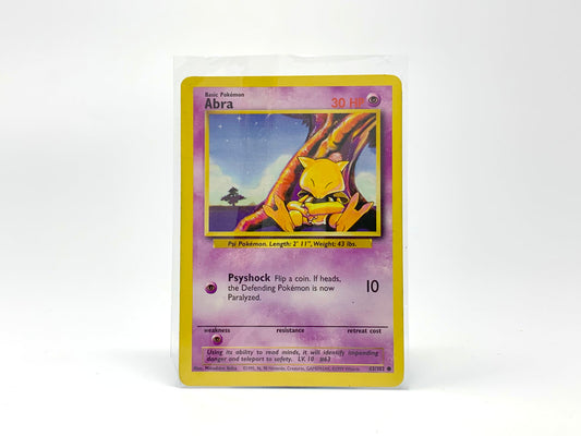 Abra [Psychic] • Pokemon Card