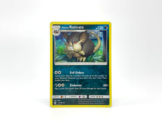 Alolan Raticate [Dark] • Pokemon Card