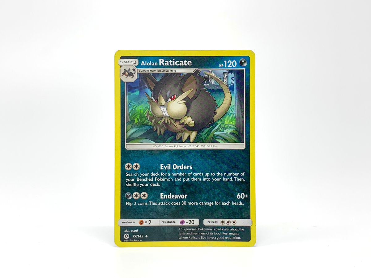 Alolan Raticate [dark] • Pokemon Card