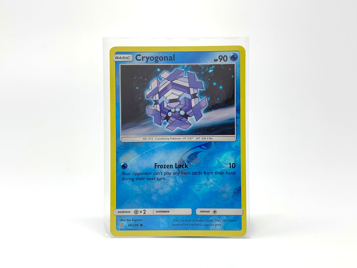 Cryogonal [water] - Holographic • Pokemon Card
