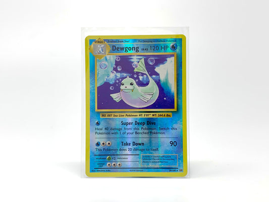 Dewgong [water] - Holographic • Pokemon Card
