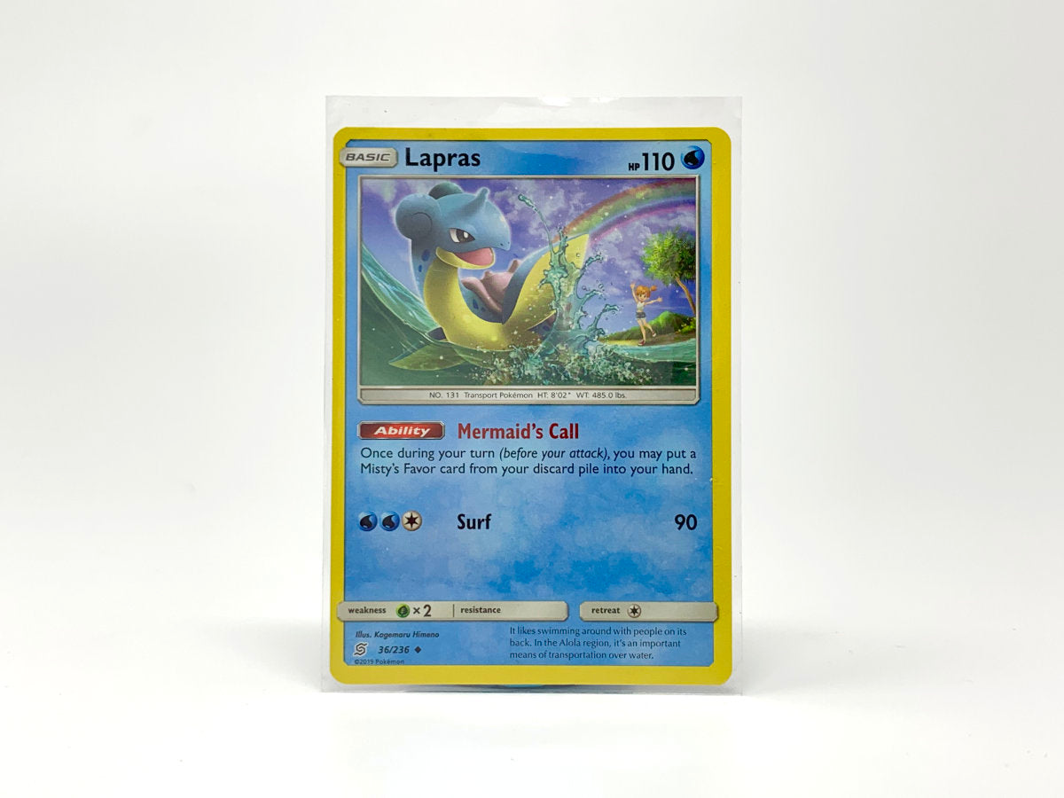 Lapras [Water] • Pokemon Card