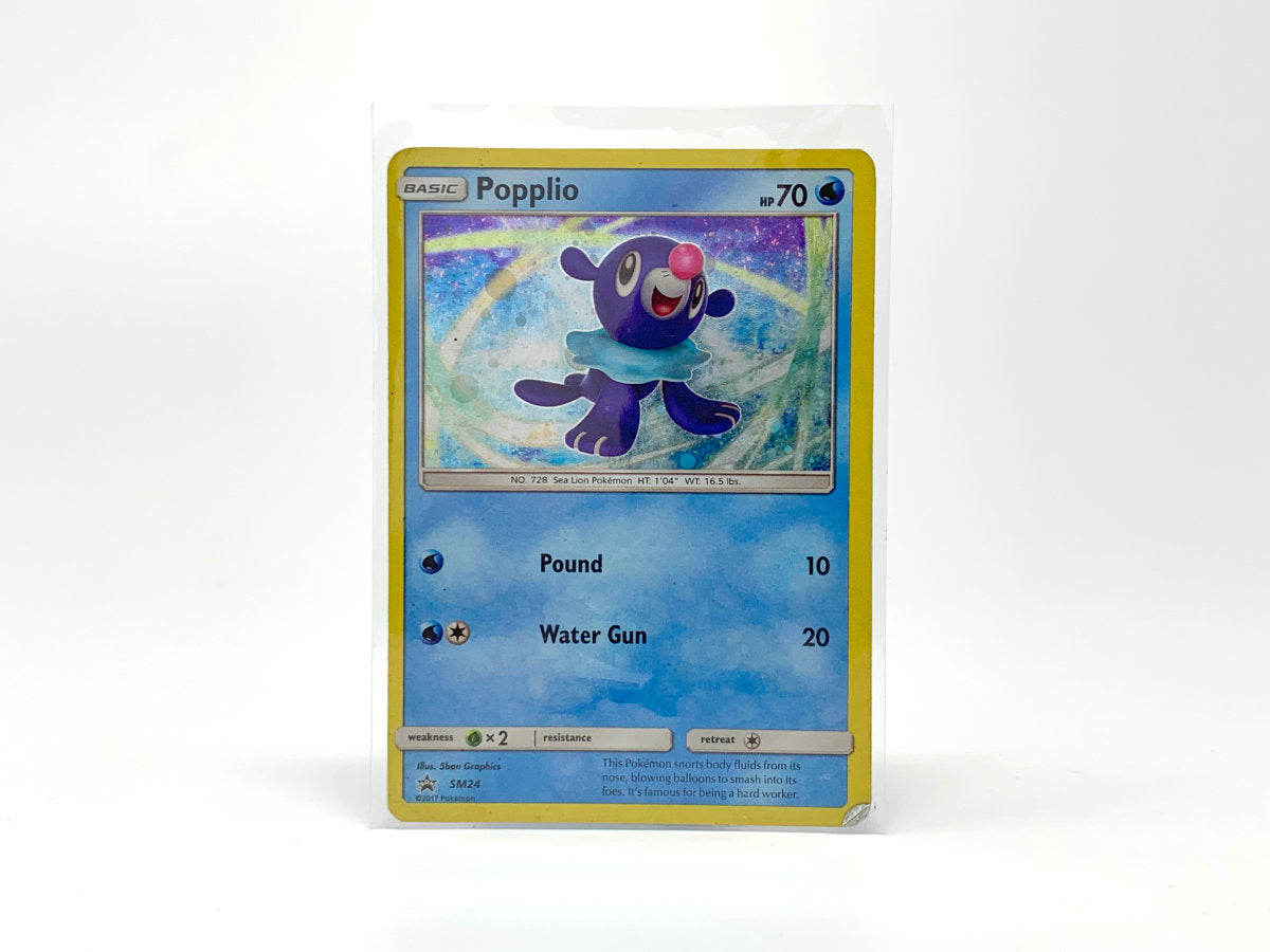 Popplio [Water] – (Holographic) • Pokemon Card