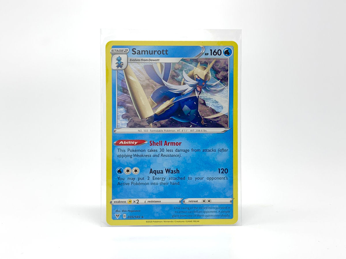 Samurott [Water] • Pokemon Card