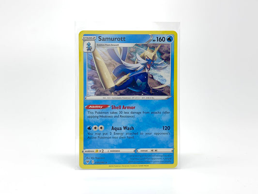 Samurott [Water] • Pokemon Card