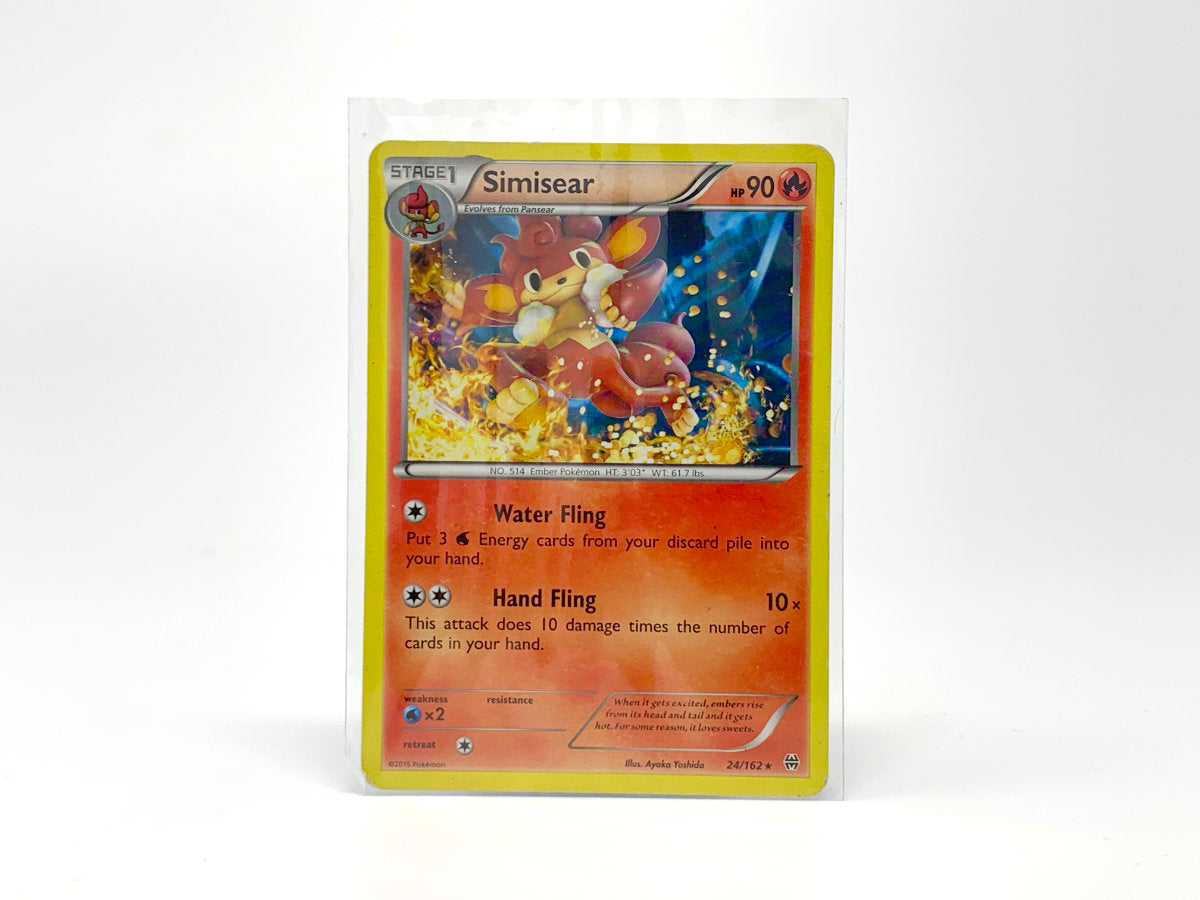 Simisear [fire] • Pokemon Card