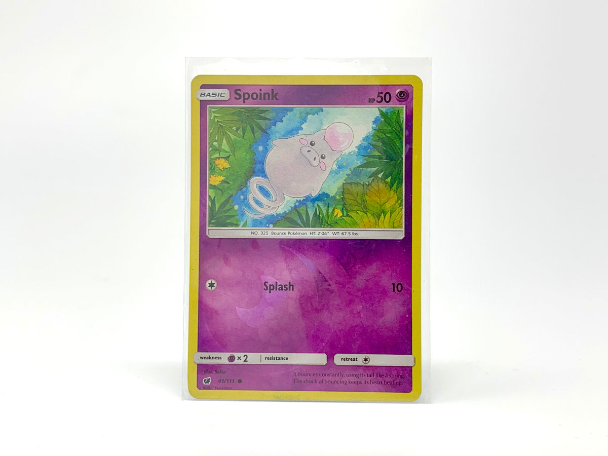Spoink [fairy] - Holographic • Pokemon Card