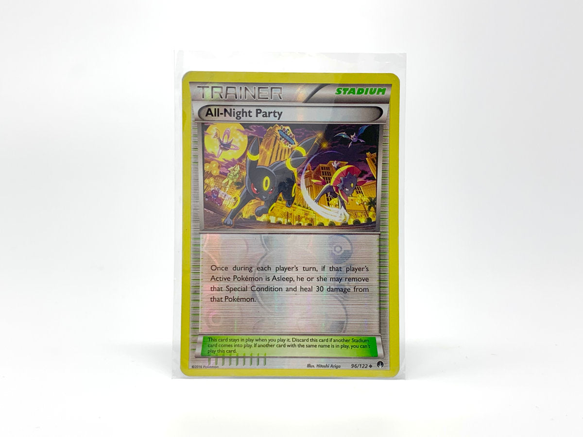 Trainer [All Night Party] – (Holographic) • Pokemon Card