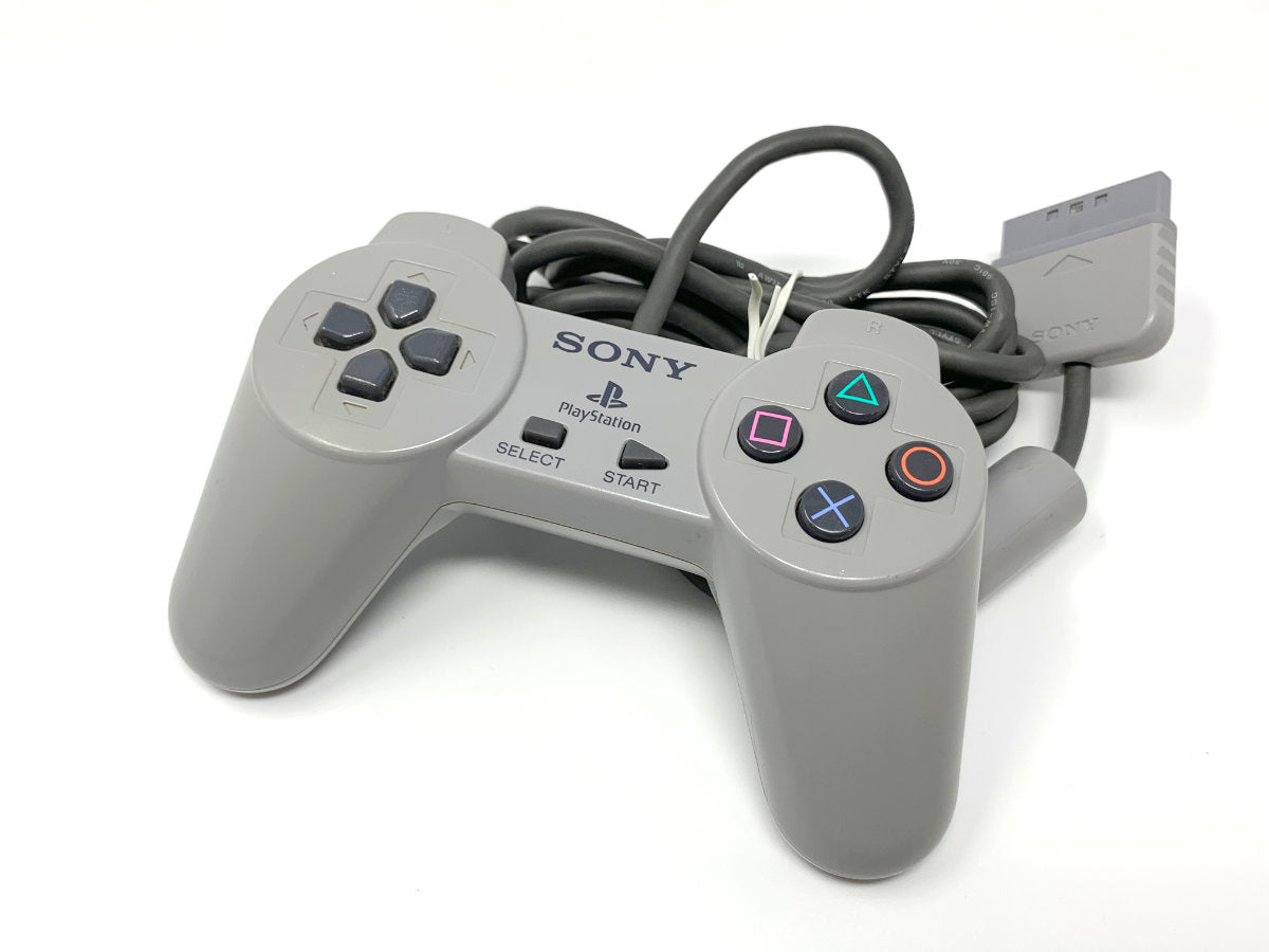 Sony Playstation 1 Controller - Genuine/Official/OEM - Gray • Gamepad