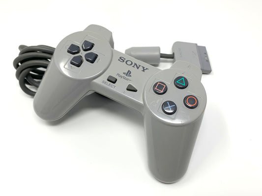 Sony Playstation 1 Controller Genuine/Official/OEM - Gray • Accessories